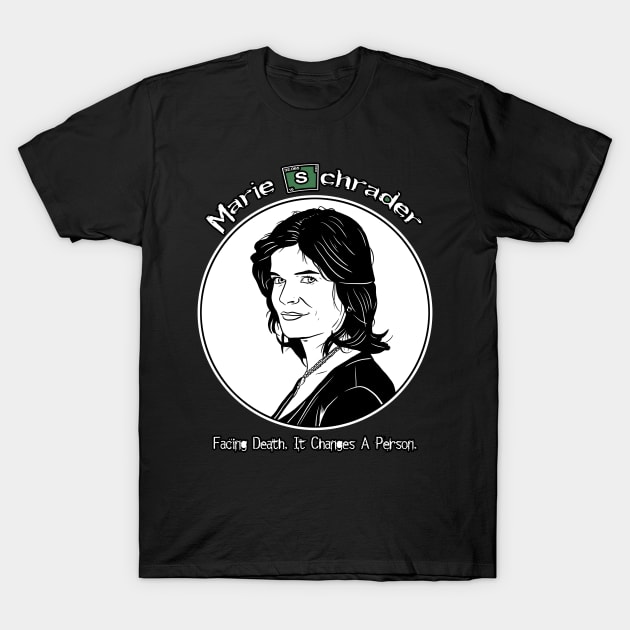 Marie Schrader - Breaking Bad T-Shirt by Black Snow Comics